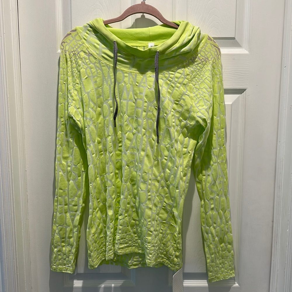 Lululemon Hero Manifesto Hoodie LS Size 12 NWT